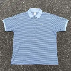 80s LACOSTE ラコステ フレラコ ボーダー 半袖 ポロシャツ 7