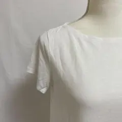 良品✨コムサイズム レディース ホワイト トップス Tシャツ カットソー 半袖