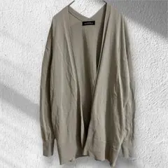 美品　ユナイテッドアローズ　グリーンレーベル　カーディガン　オープンフロント