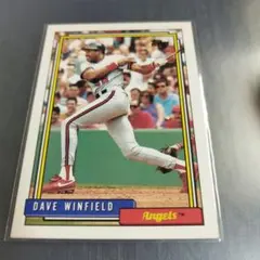 MLB 1992 トップス　デーブ ウィンフィールド　カリフォルニアエンジェルス