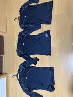 SSKネイビー 長袖アンダーシャツ Oサイズ3着