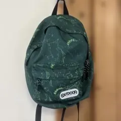 OUTDOOR/子供用リュック/キッズ/恐竜/緑/グリーン/男の子のサムネイル