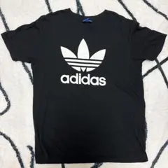 adidas ブラック Tシャツ Lサイズ