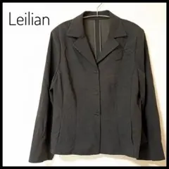 限定セール✈︎Leilian レリアン グレー ジャケット 大きいサイズ 15のサムネイル