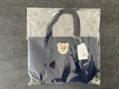 【新品未使用】フェイラーFEILER オールドテディ　ワッペントートバッグ　L