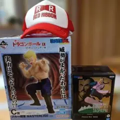 ドラゴンボール 2体セット レッドリボン軍　ブルー将軍 桃白白　帽子