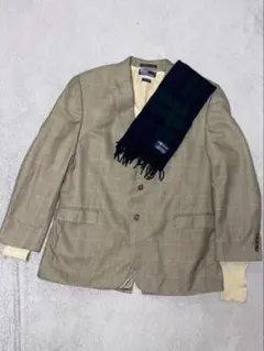 古着　90s ラルフローレン　テーラードジャケット　Lauren グレンチェックのサムネイル