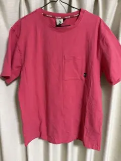 T-MAC OUTING ポケット付きTシャツ ピンク L
