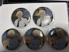 ユニバ 2025 缶バッジ 名探偵コナン 5個セット