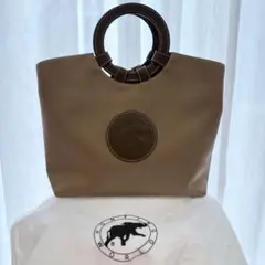 ヤコ様専用 HIAND 2WayラタンレザーBAG かごバッグ バケットバッグ