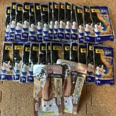 ネスレ　フィリックスパウチ27個とかつお2袋のサムネイル