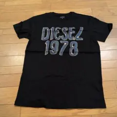 DIESEL ブラック Tシャツ S 1978
