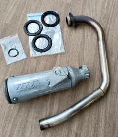 1KH セロー225 スーパートラップマフラー ダウンマフラー 手渡し歓迎