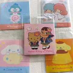 シークレット　なかよしシールグミ　シール帳　サンリオ　日焼けキティ　ぺこちゃん