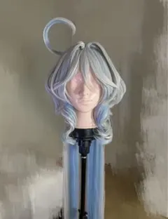 即日発送　原神　フリーナ　コスプレ　ウィッグ　反重力 猫屋小舗 原神 コスプレ フリーナ 水神 ウィッグ 短髪＋メッシュVer