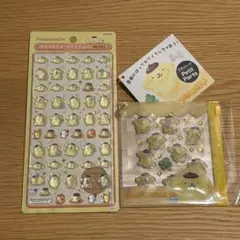 【正規品】　サンリオ　ポムポムプリンボンボンドロップシールミニ　プチパーツ