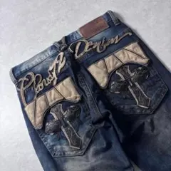 archive straight denim gimmick y2k 오빠계