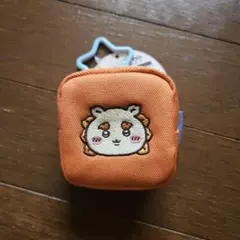 ちいかわ シーサー刺繍オレンジポーチ
