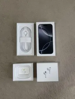 【空箱】iPhone 16 Pro + AirPodsPro3 セット