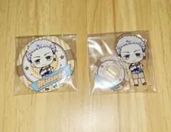 東京リベンジャーズ　三ツ谷 缶バッジとアクリルスタンド 2個セット