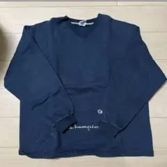 【Champion】古着Vネックスウェット