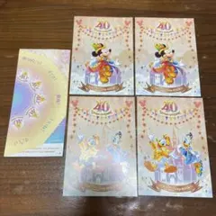 ディズニーリゾート40周年　ポストカード