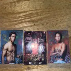 朝倉海・未来 サイン入りカードセット