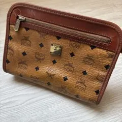 MCM エムシーエム クラッチバッグ ヴィセトス柄 レザー ヴィンテージ かばん