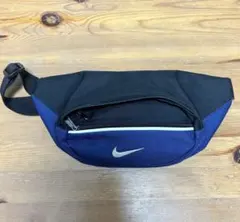90s ウエストポーチ オールドナイキ NIKE ショルダーバッグ 刺繍ロゴ