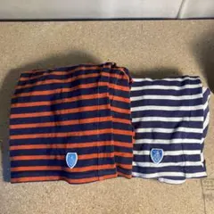 ORCIVAL ボーダー　長袖カットソー ネイビーとレッド　2着　サイズ4