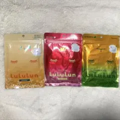 LuLuLun フェイスマスク 3種セット