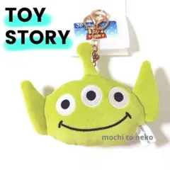 新品 トイストーリー エイリアン マスコットキーホルダー 顔型チャーム しまむら