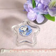 スヌーピー 星型ガラス容器