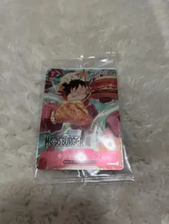 モスバーガー コラボ ワンピースカードゲーム モンキー・D・ルフィ新品