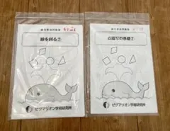 【未記入】ピグマリオン 年少 能力育成問題集 2冊セット（はまキッズ）