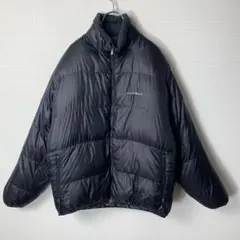 H*O様 オールドモンベル アルパインダウンジャケット XL ブラック 刺繍ロゴ