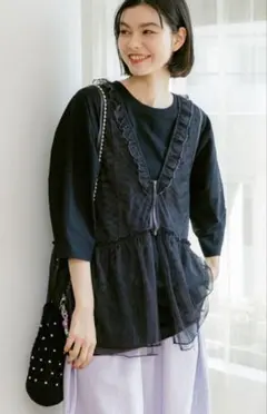 niko and ... 新品未使用 アソートチュールフリルベスト 即日配送