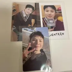 SEVENTEEN ウジ　トレカ　チェキ　WOOZI