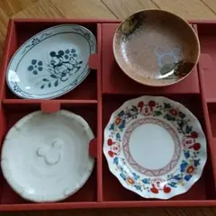 ディズニー小皿４枚セット