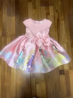 H&M プリンセス柄 半袖ワンピース