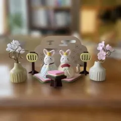 うさぎのお雛様セットのサムネイル
