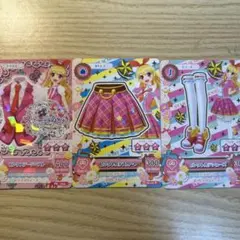アイカツカードセット ピンクカラー