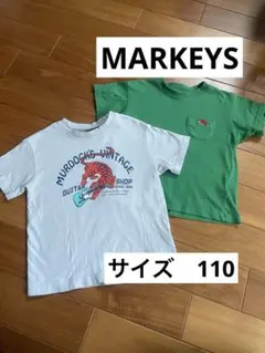 マーキーズTシャツ/サイズ110/2枚セットのサムネイル