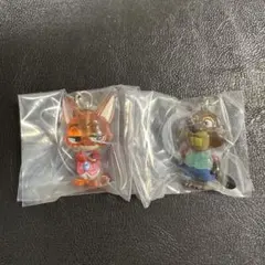 ズートピア 2 めじるしアクセサリー ニック・ワイルドA 二ブルズ ガチャ