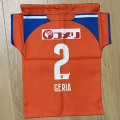 アルビレックス新潟 2 ジェイソンゲリア選手 ユニフォーム巾着
