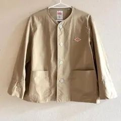 美品　DANTON ダントン　ノーカラー　コットンジャケット　34のサムネイル