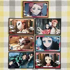 【匿名配送】 鬼滅の刃 デコステッカー 錆兎 真菰 炭治郎 7枚セット