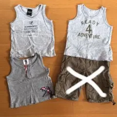 90 100 男の子　タンクトップ ブランド服　まとめ売り
