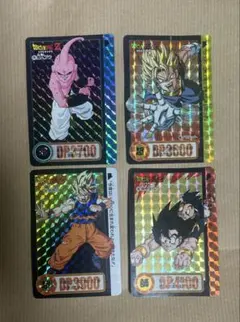 ドラゴンボールカードダス キラ4枚セット(1995年)
