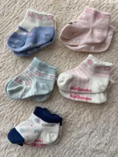 HOT BISCUITS 靴下 5足セット 11-13cm